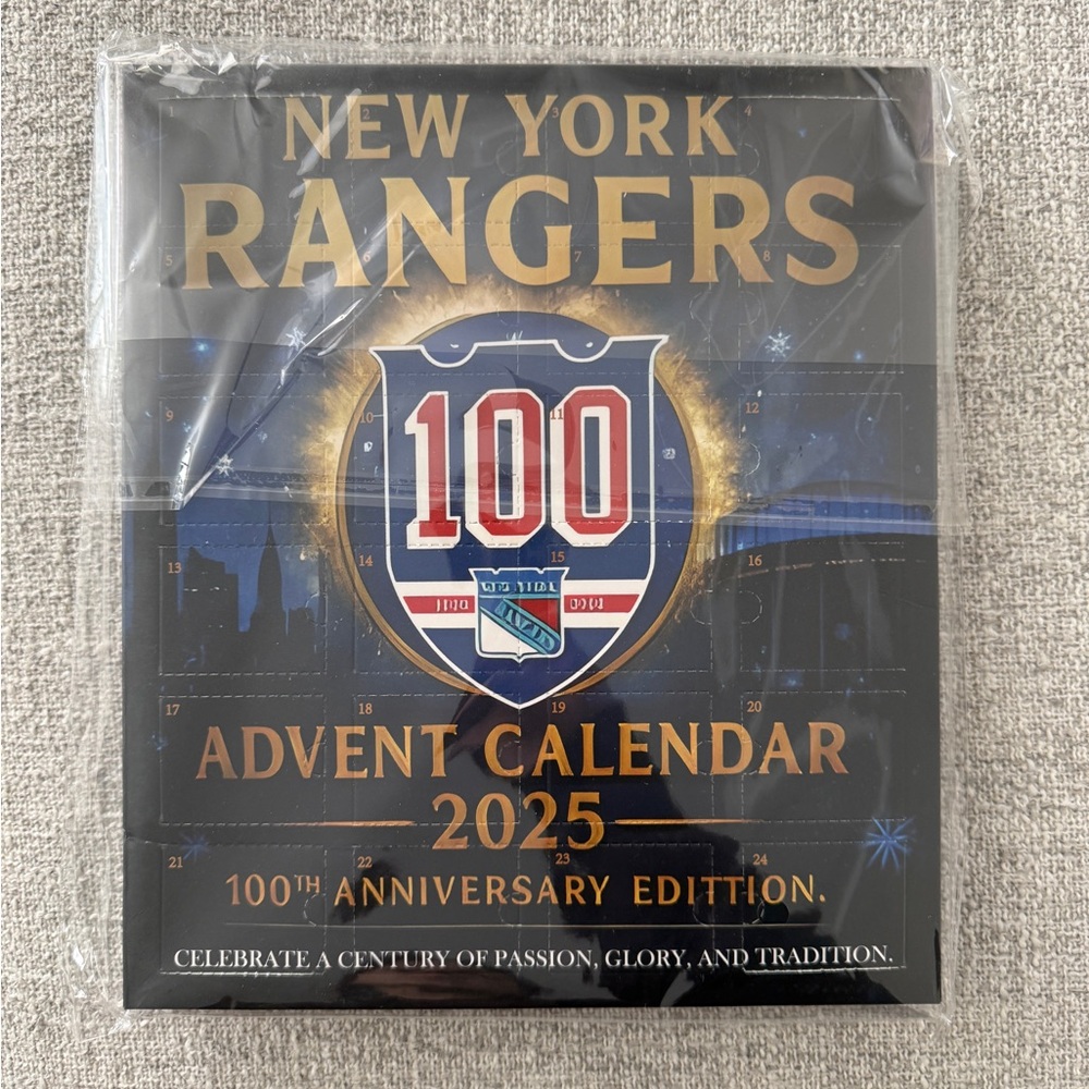 New York Rangers Advent Calendar 2025 - 100th Anniversary Edition